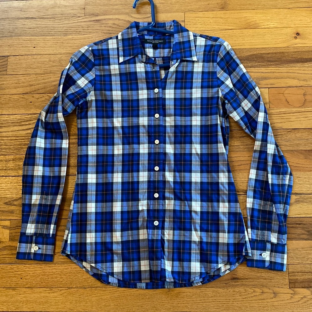 Banana Republic Soft Wash Button Down Shirt